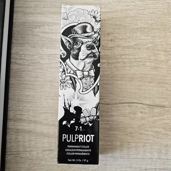 Pulp Riot Faction8 Permanent Hair Color Ash 7-1    2  fl.oz. Pulp Riot Hair Dye - Picture 2 of 7